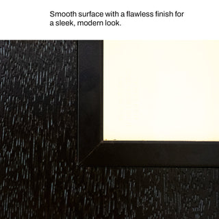 Contemporary Fiberglass Entry Door with Frost Glass