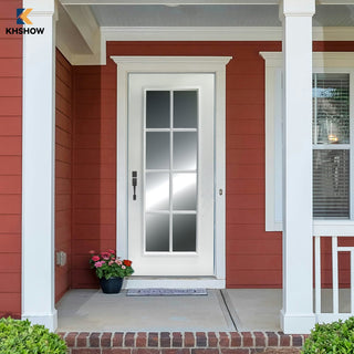 8 Lite Low-E Glass for Fiberglass Entry Knock-down Door